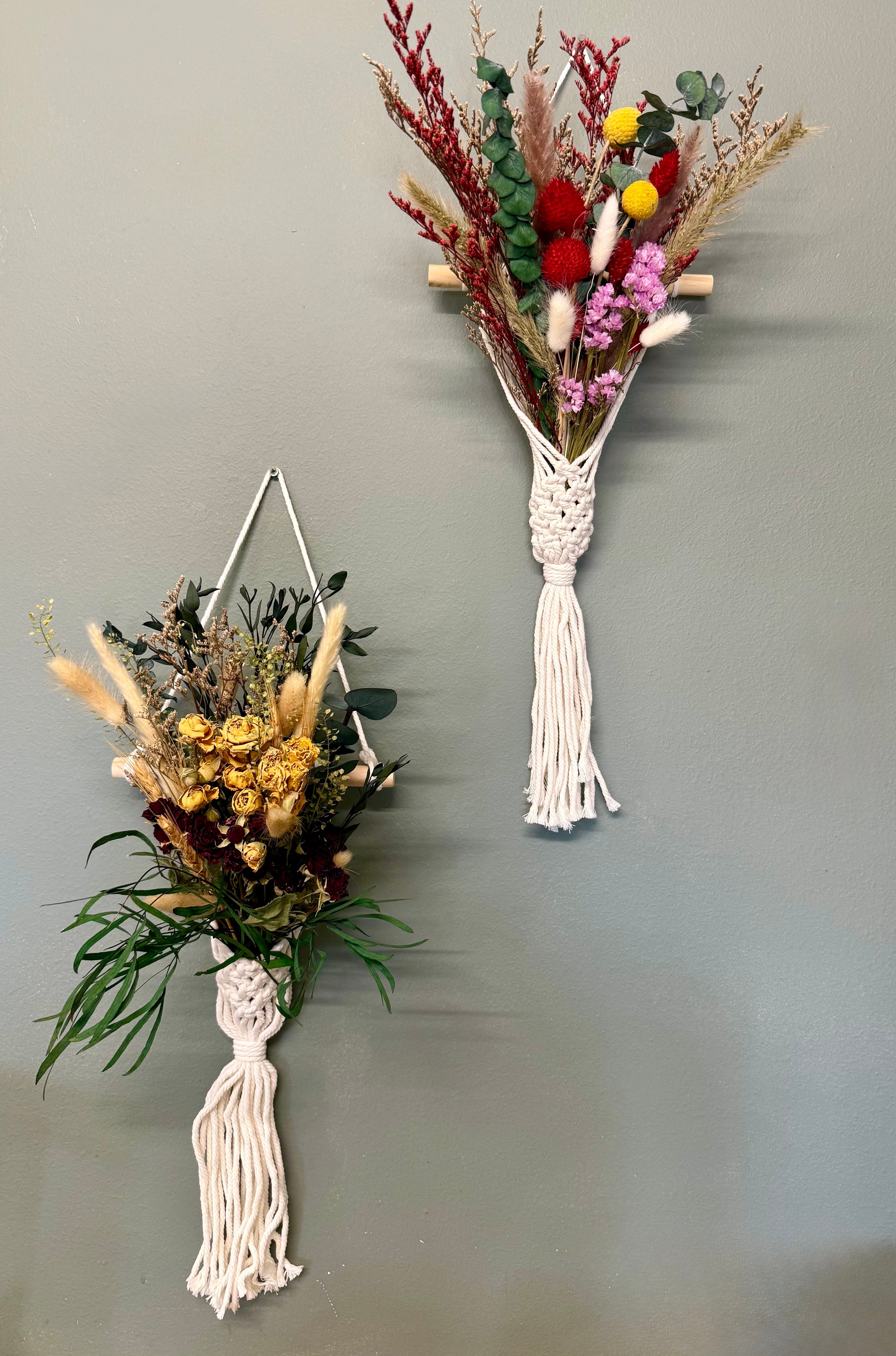 Wildhollow | Dried Macramé Bouquet